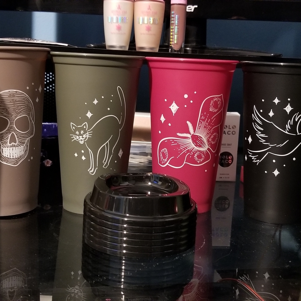 Starbucks Reusable Halloween Cups